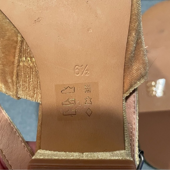 Madewell The Noelle Slingback Sandal in Velvet - Picture 7 of 8
